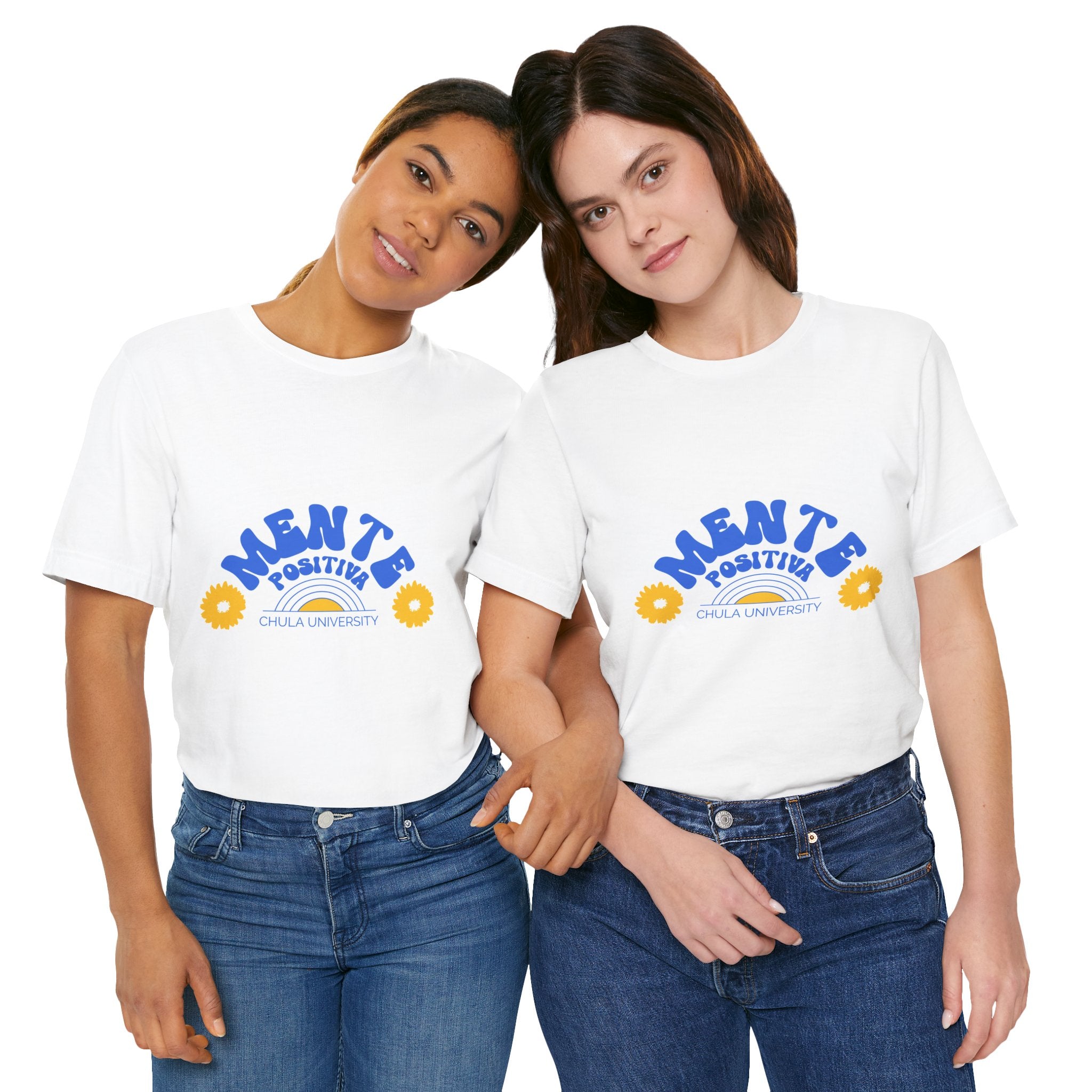 CHULA UNIVERSITY — ‘Chula University’ Sunflower Positive Vibes T-Shirt
