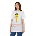 Chula University Graphic Tee — Yellow Fashion Girl Illustration